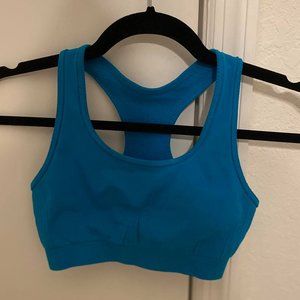 Blue Sports Bra